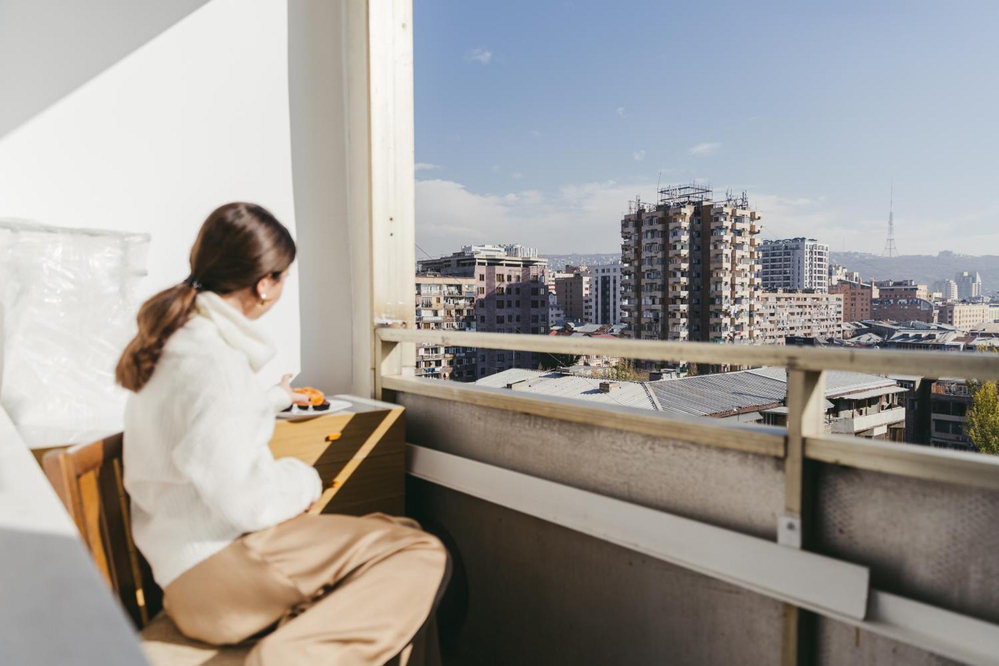 Saryan Retreat Balcony Bliss Self-Checkin Keygo 36 Διαμέρισμα Γιερεβάν Εξωτερικό φωτογραφία
